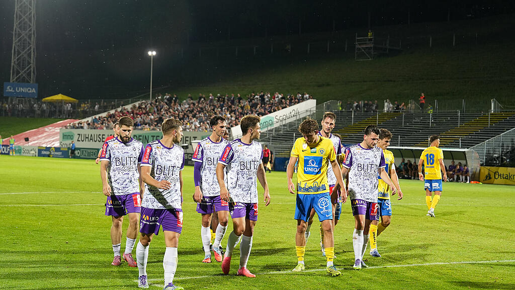 2. Liga: First Vienna gegen Austria Salzburg
