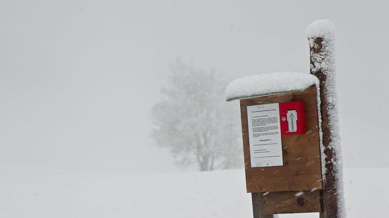 Schnee im Flachgau