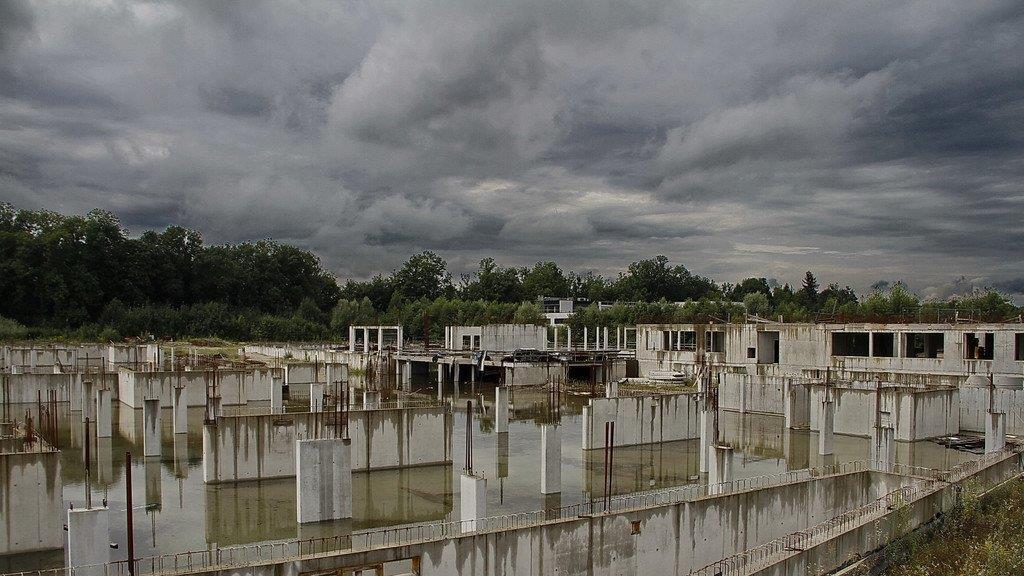 Wissenspark Puch-Urstein: Baustelle liegt brach