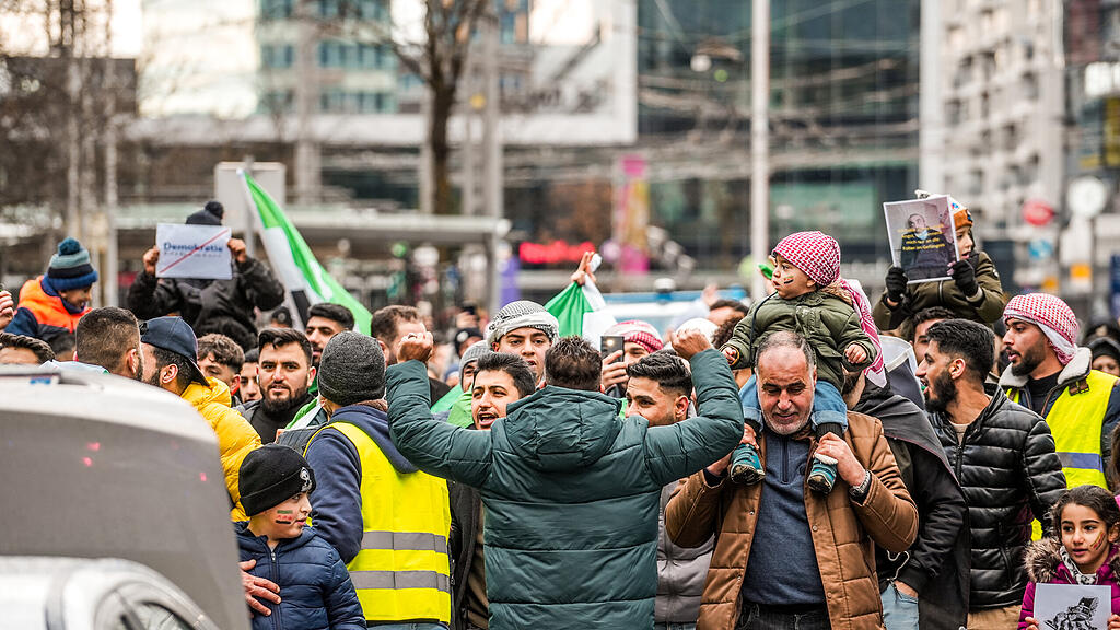Demo Syrien Stadt Salzburg