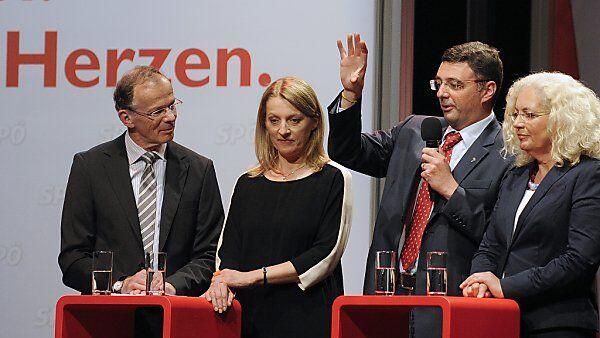 Leichtfried und seine Stellvertreterin Regner