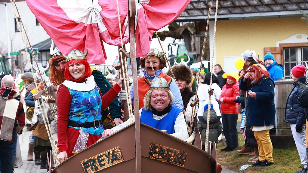 Faschingsumzug der Trachtenmusikkapelle Elsbethen