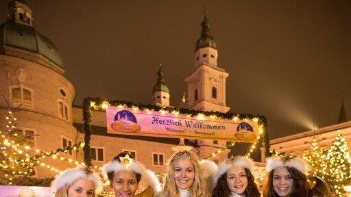 Salzburger Christkind und Engerl