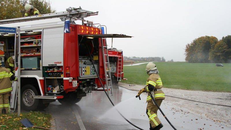 Einsatzübung in Lamprechtshausen I