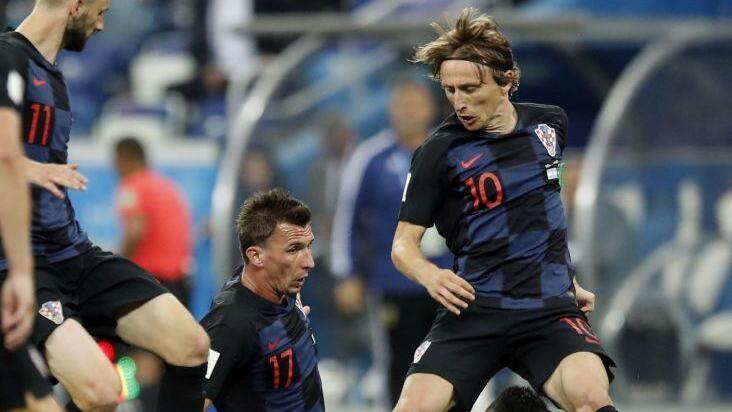 Fußball-WM: Kroatien - Argentinien