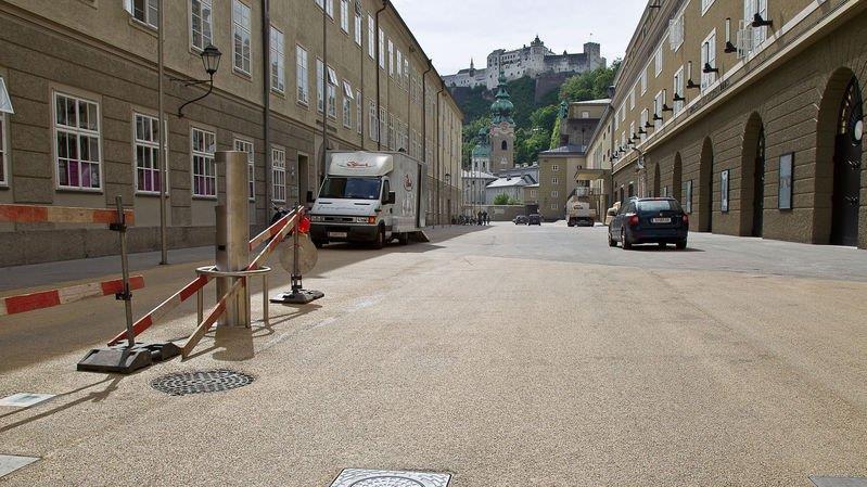 Poller in der Hofstallgasse