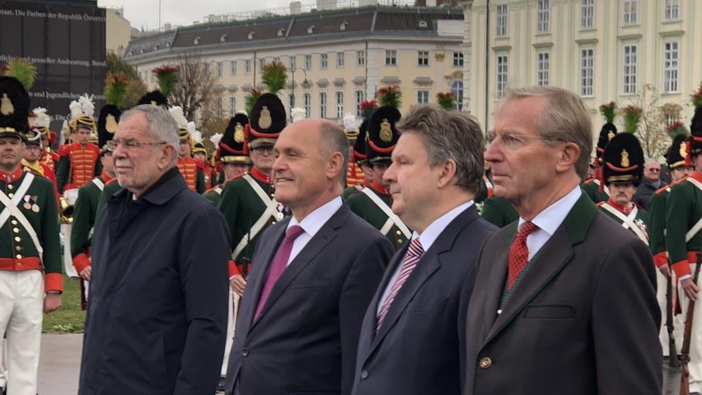 Salzburger Schützen in Wien