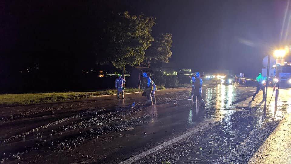 Unwetter in Henndorf