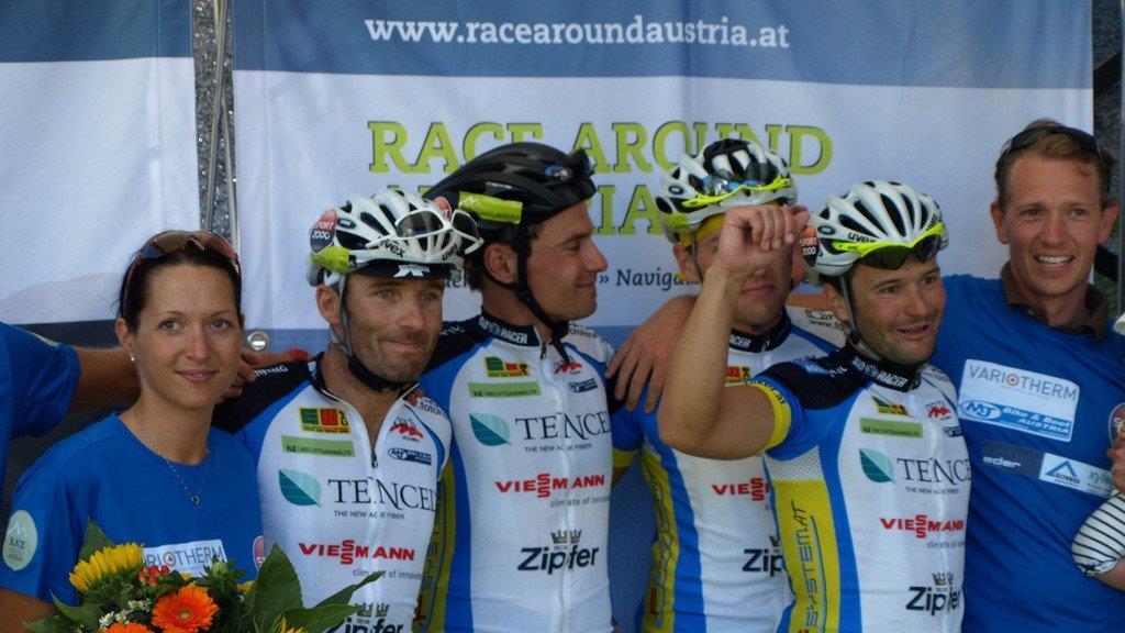 Race Around Austria: Ziel