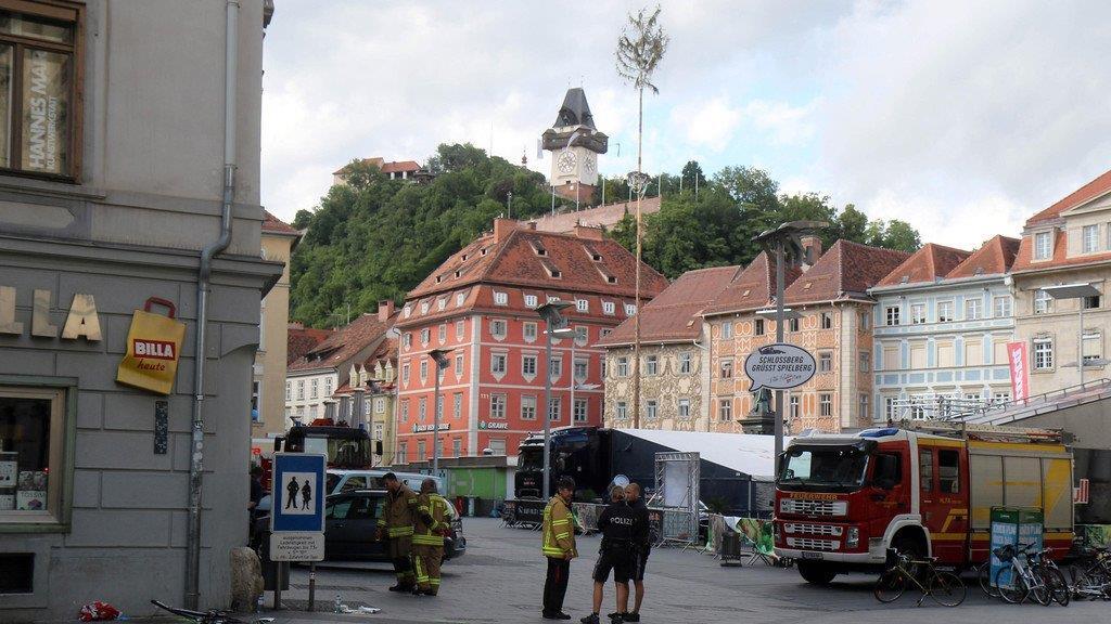 Amokfahrt in Grazer Innenstadt
