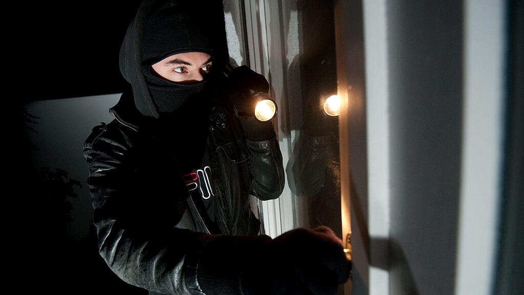 Der Hausbesitzer war während des Diebstahls im Haus und hat nichts mitbekommen.