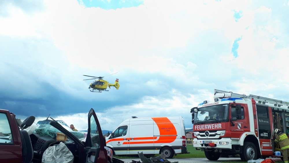 Frontalkollision in Straßwalchen