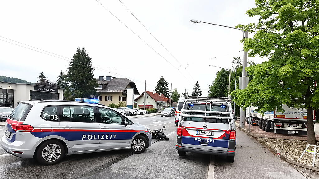 Motorradunfall Langwied