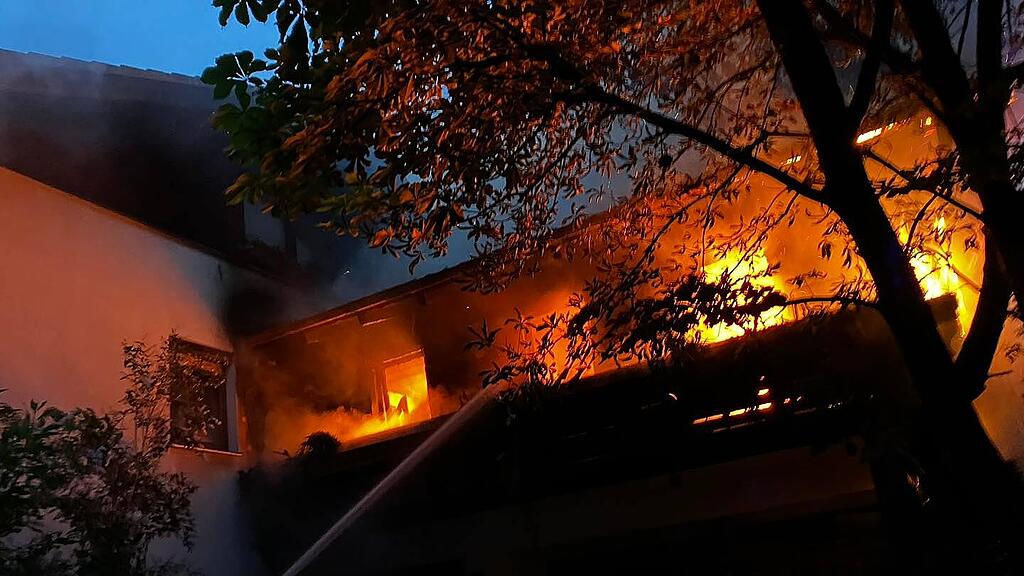 Dachstuhlbrand Obertrum