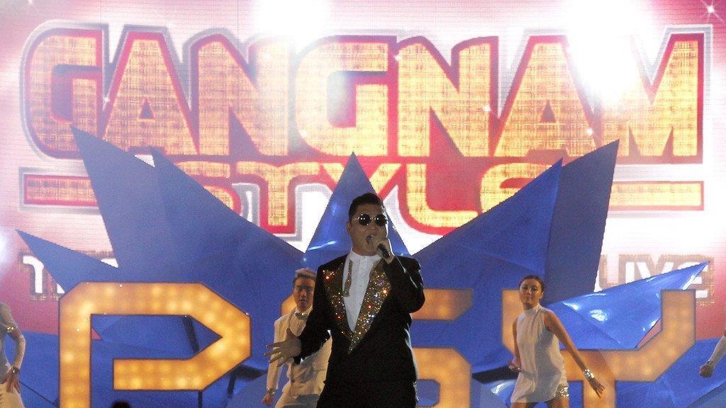 Gangnam Style: Rapper Psy in Aktion