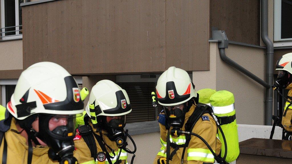 Brandübung in betreutem Wohnheim