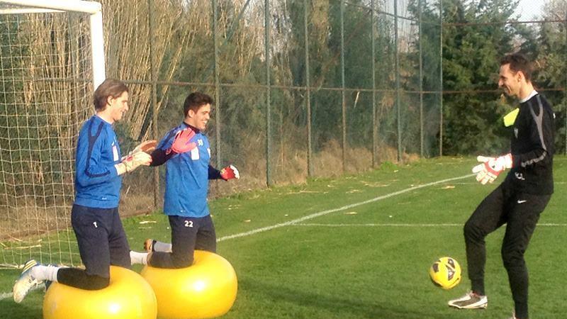 Grödig auf Trainingslager