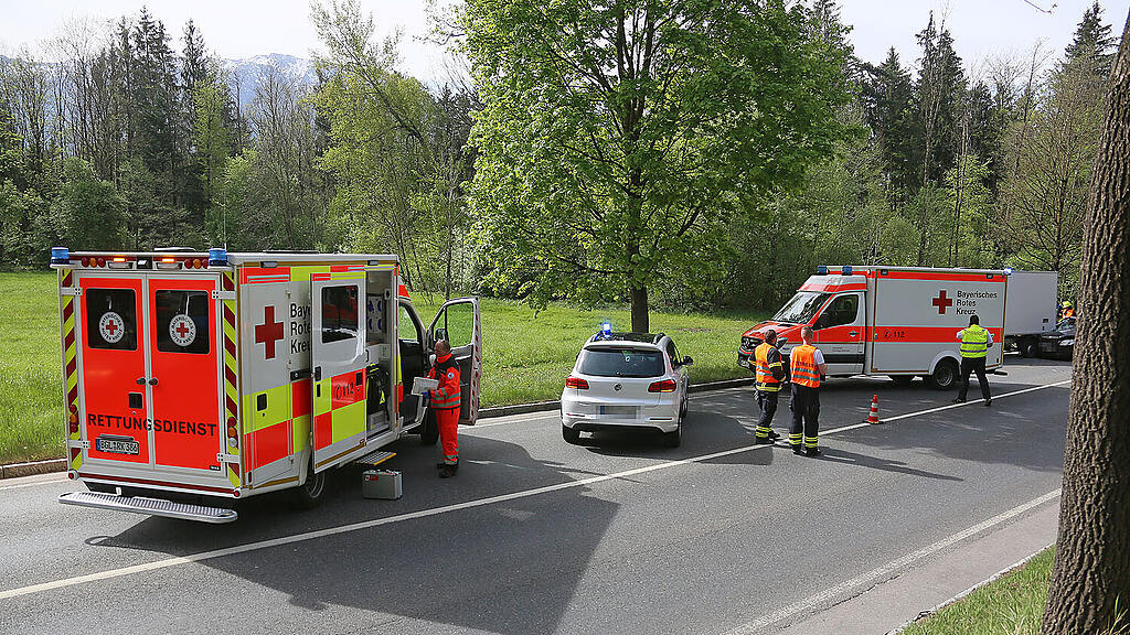 Crash auf B20