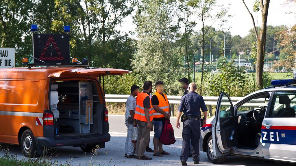 Flüchtlinge bei Salzburg-Nord ausgesetzt