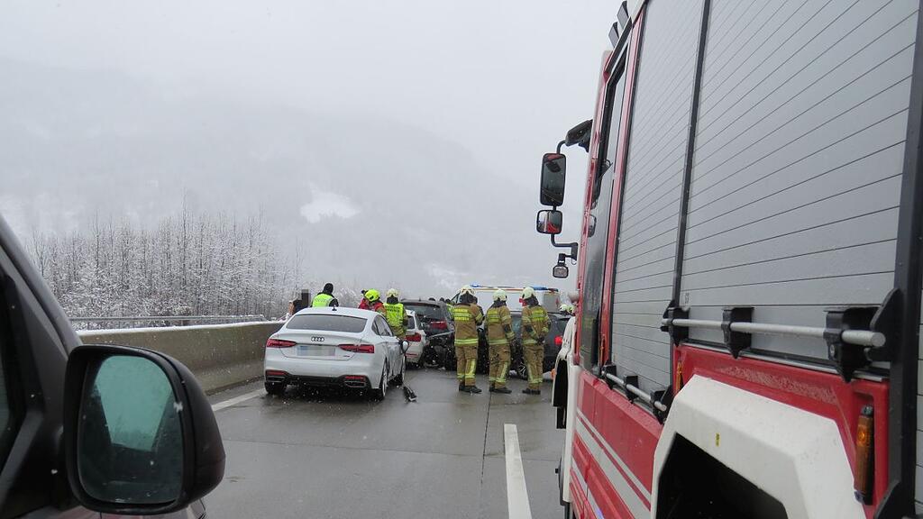 Unfall A10 Pongau