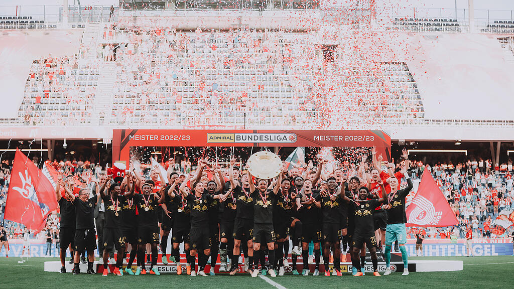 Red Bull Salzburg Meisterfeier 2023