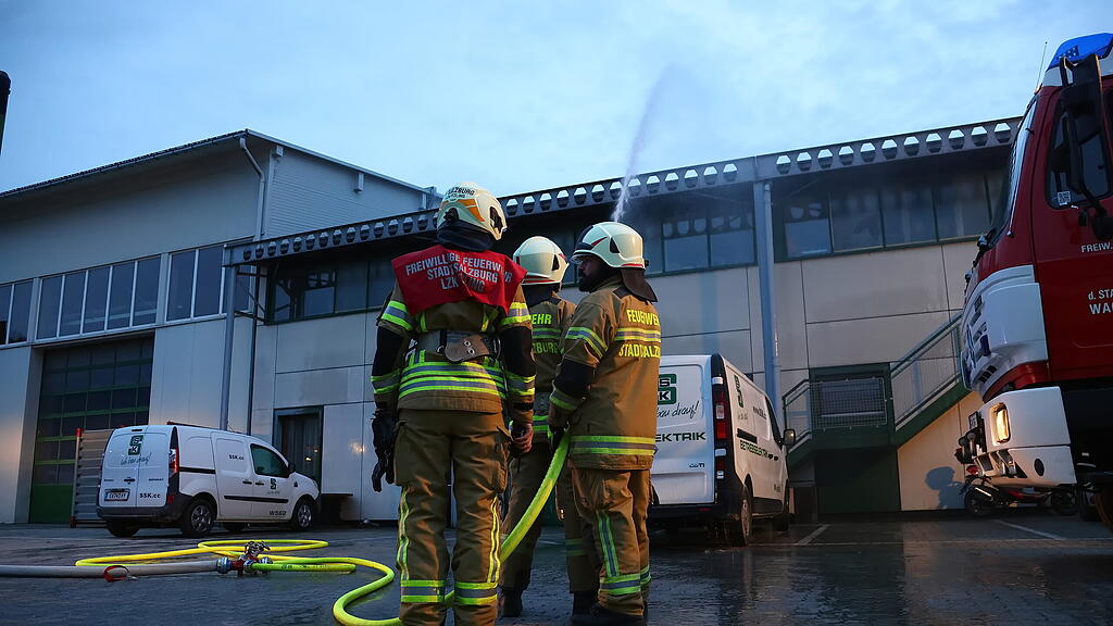 Herbstübung Freiwillige Feuerwehr Stadt Salzburg