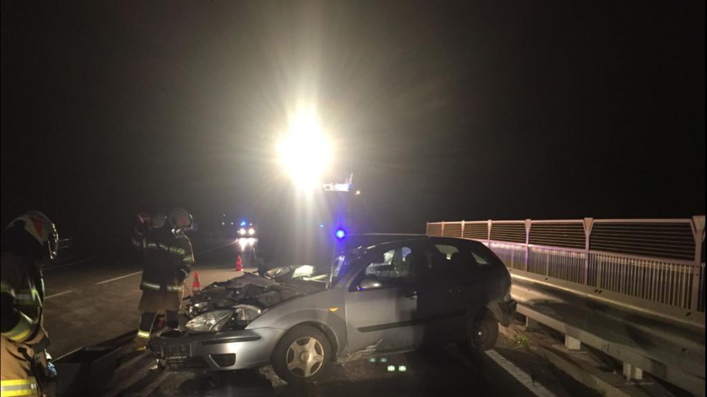 Autoüberschlag auf L101