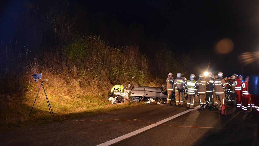 Schwerer Verkehrsunfall auf A10 bei Pfarrwerfen