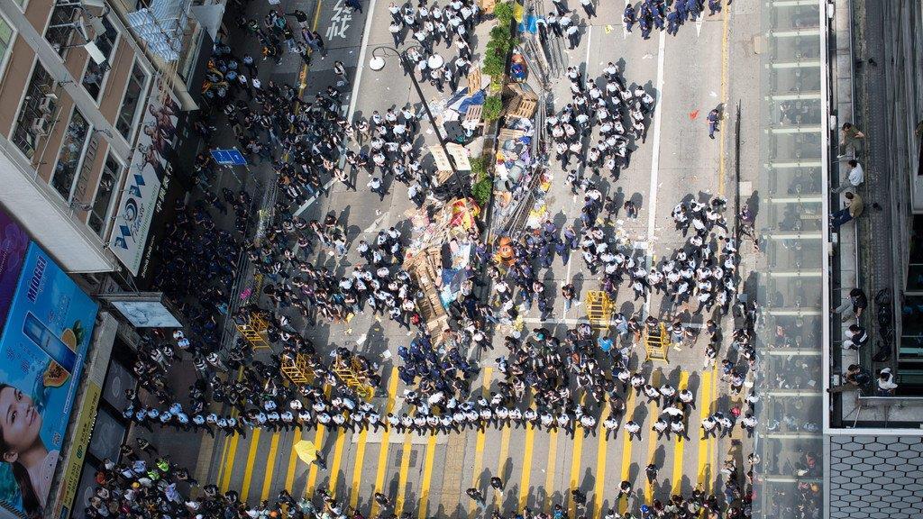 Proteste in Hongkong
