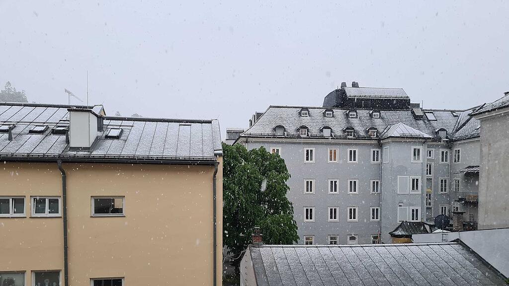 Neuschnee im April