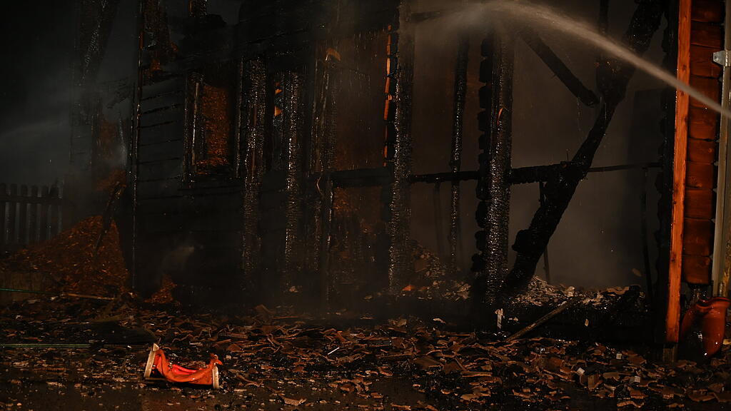 Großbrand Bauernhof Großarl
