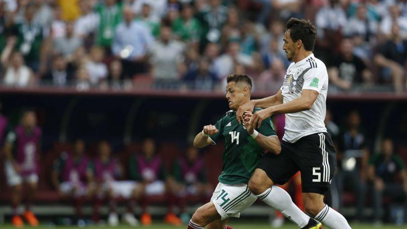 Fußball-WM: Deutschland - Mexiko 0:1