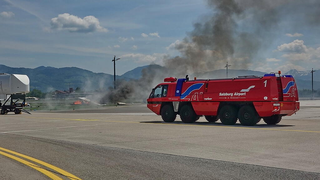 EInsatzübung, Salzburg Airport