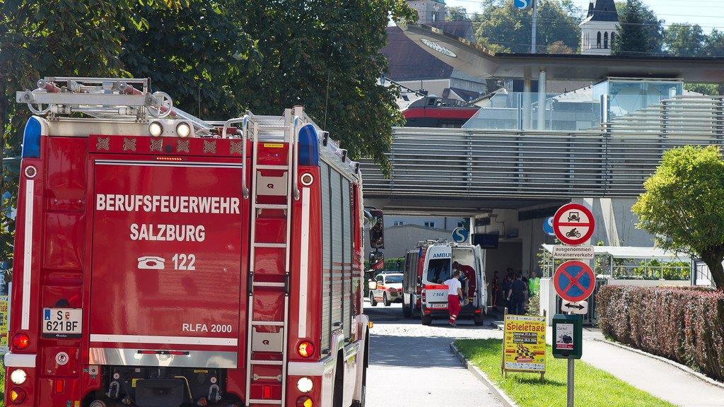 Schwerverletzte auf S-Bahnstation Mülln
