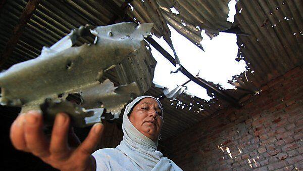 An indisch-pakistanischer Grenze gab es Schusswechsel