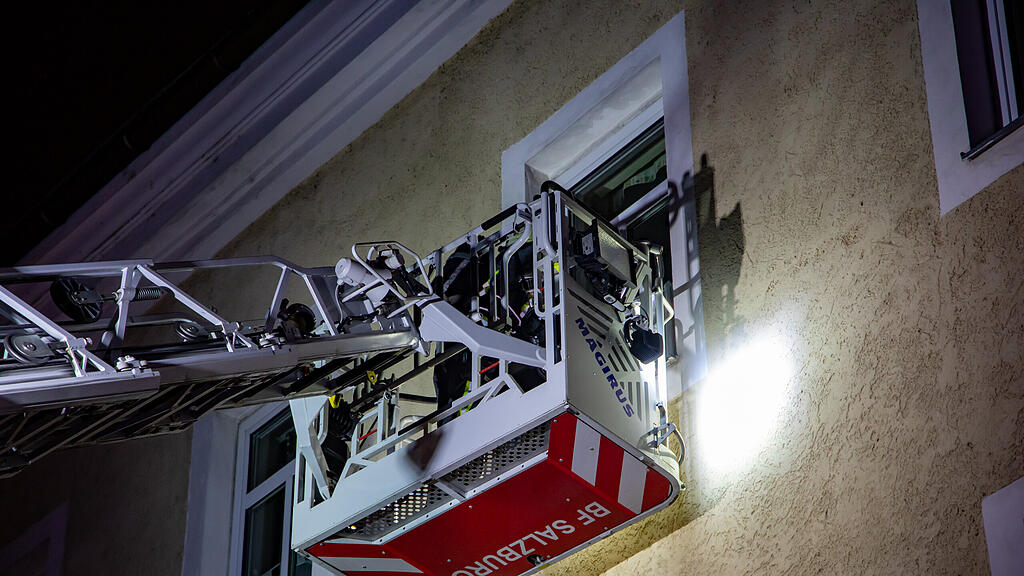 Keller-Brand in der Elisabethstraße