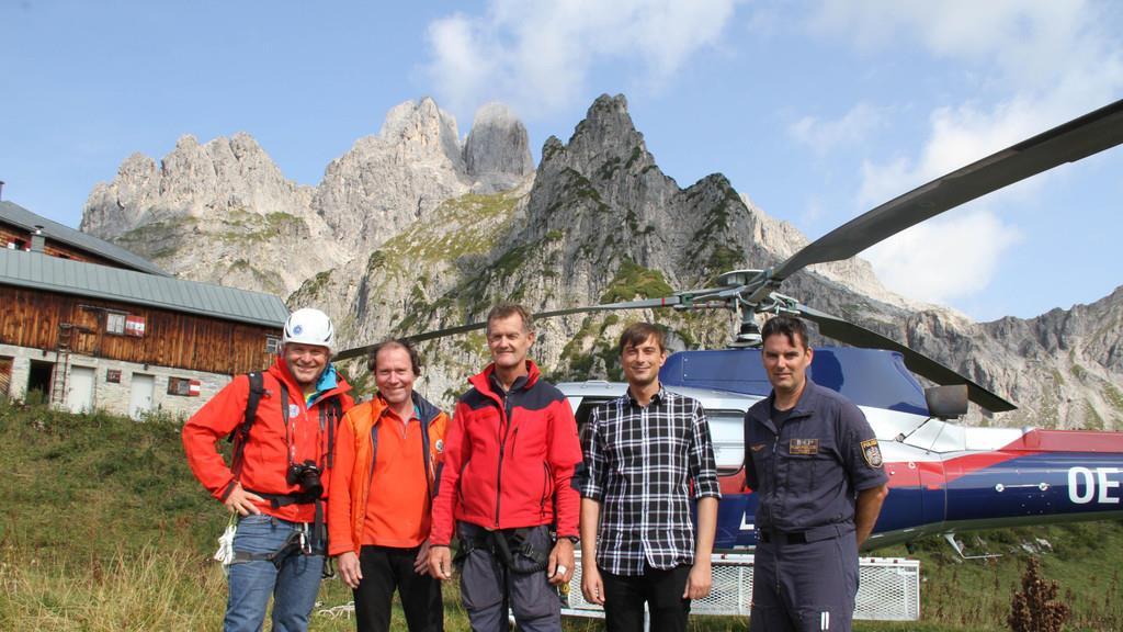 Einsatz auf der Bischofsmütze