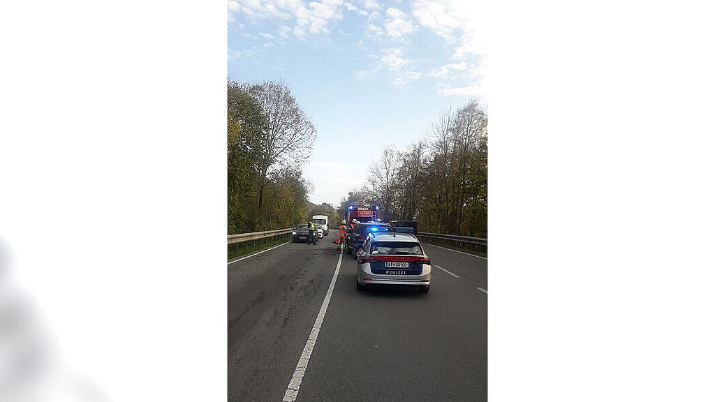 Unfall B156