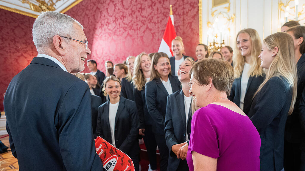 ÖFB-Verabschiedung vor Fußball-EM
