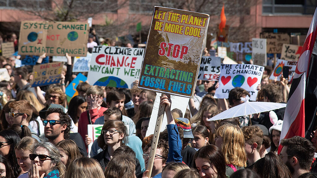 Wellingotn, Neuseeland, Fridays for Future, Klimademo