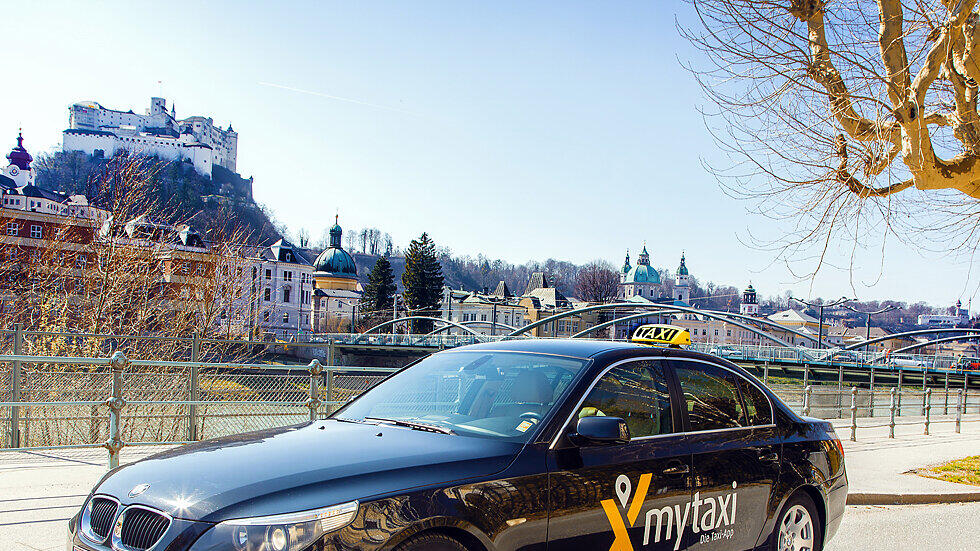 Mytaxi, Taxi, mytaxi salzburg