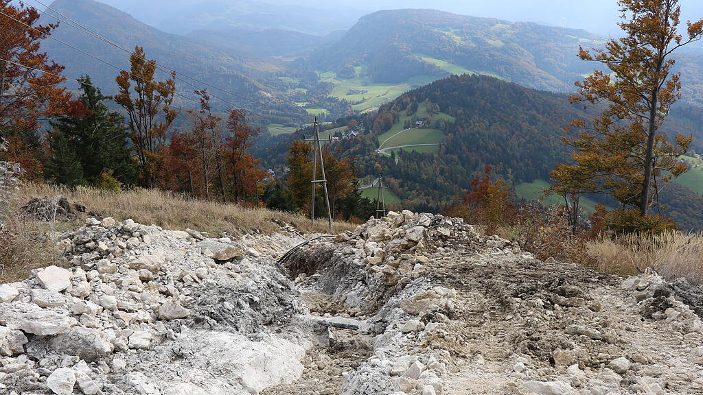 Gaisberg_Trinkwasserleitungsbau