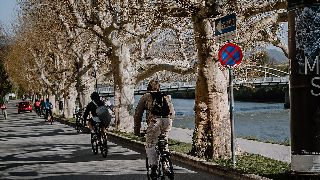 SB, Radweg, Radfahrer