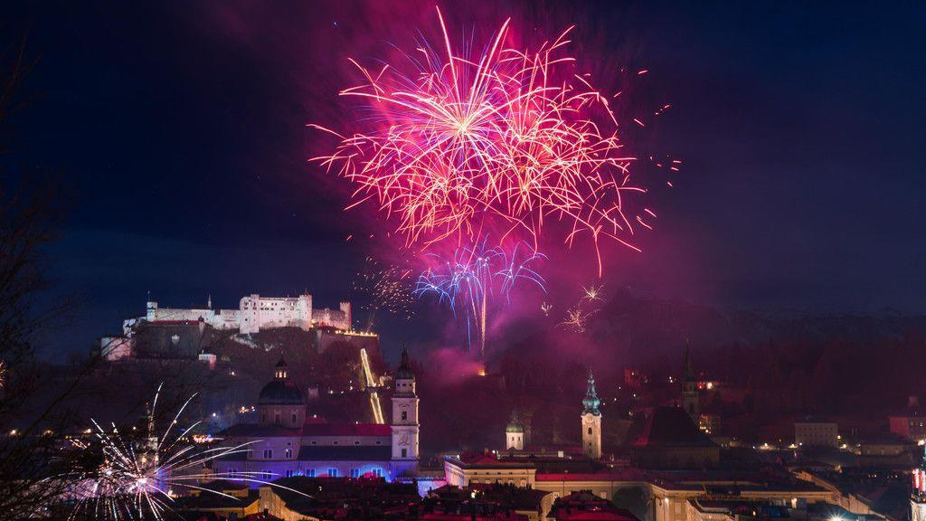 Feuerwerk in Salzburg 2017