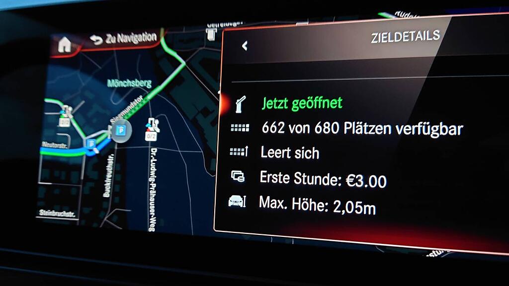 Stadt Salzburg Garagenauslastung