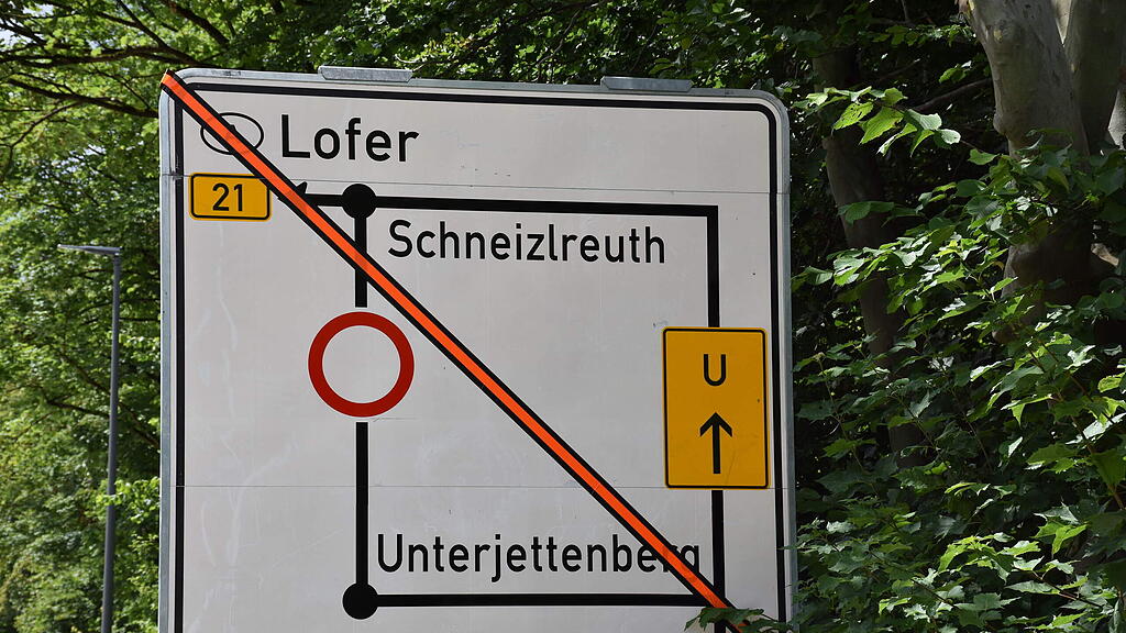Sperre Schneizlreuth