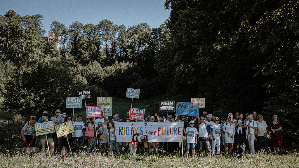 Protest gegen Ausbau der Altstadtgarage