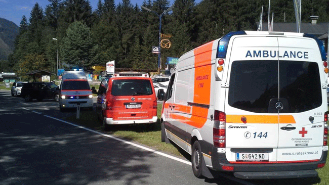 Die B165 musste zwischenzeitlich gesperrt werden.