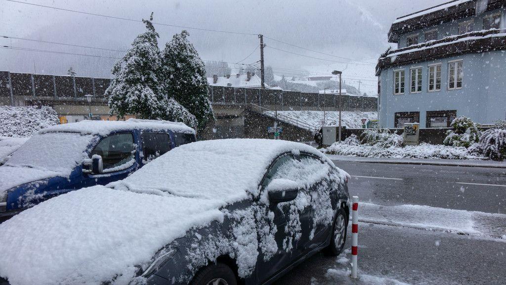 Schnee in Bad Gastein