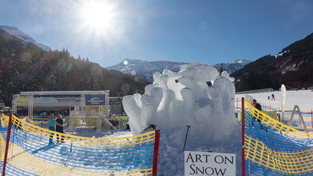 "Art On Snow" im Gasteinertal
